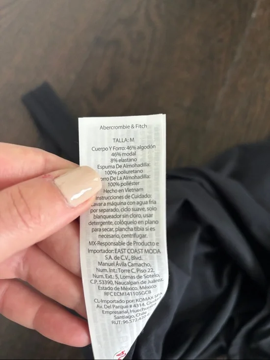 Abercrombie & Fitch Black Twist-Front Camisole with Bead Accents - Picture 5 of 5